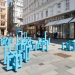 Didier Faustino: Domestic Landscape Installation, Kunstplatz Graben, 1010 Wien