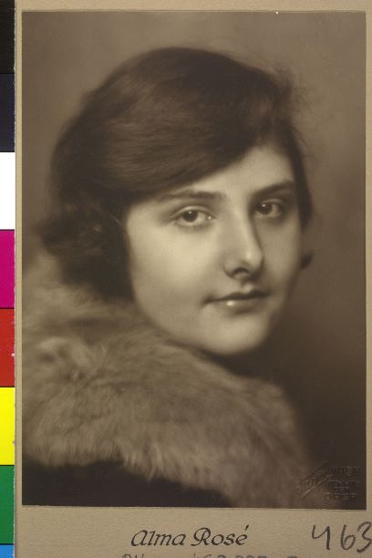 Alma Rosé Bildarchiv der Österreichischen Nationalbibliothek