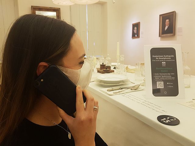 Audioguide im Beethovenhaus Baden