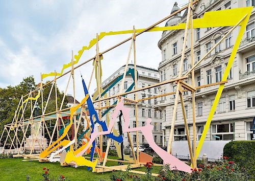 LUEGER temporär. © Iris Ranzinger/Kunst im öffentlichen Raum GmbH, 2022