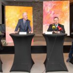 Pressekonferenz zu "Hermann Nitsch: Farbwelten", Foto: Manfred Gartner