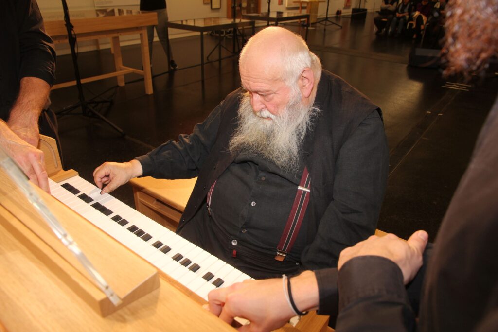 Hermann Nitsch, Foto: Andreas Leisser