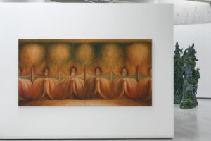 Ansicht der Ausstellung "Elmar & Elisabeth Trenkwalder. Bilder und Skulpturen" im Museum Liaunig,