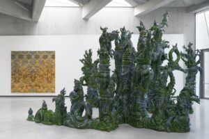 Ansicht der Ausstellung "Elmar & Elisabeth Trenkwalder. Bilder und Skulpturen" im Museum Liaunig,
